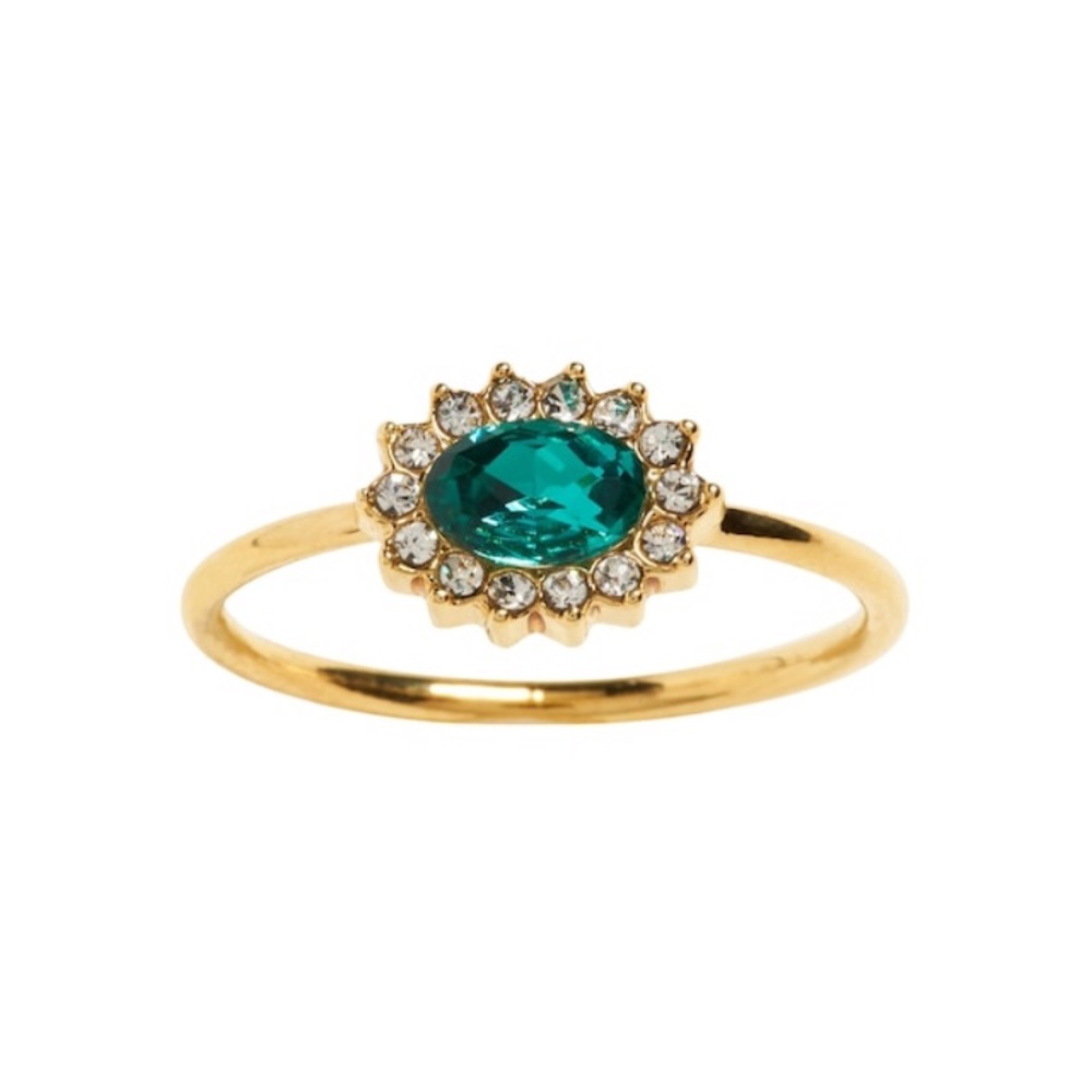 NWT Banana Republic Pave Halo Delicate Ring